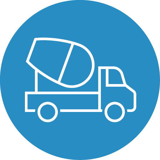 cement truck icon